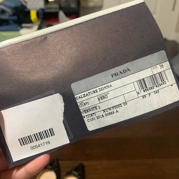 Prada shoes Calzature Donna Size 6 - Picture 6 of 6